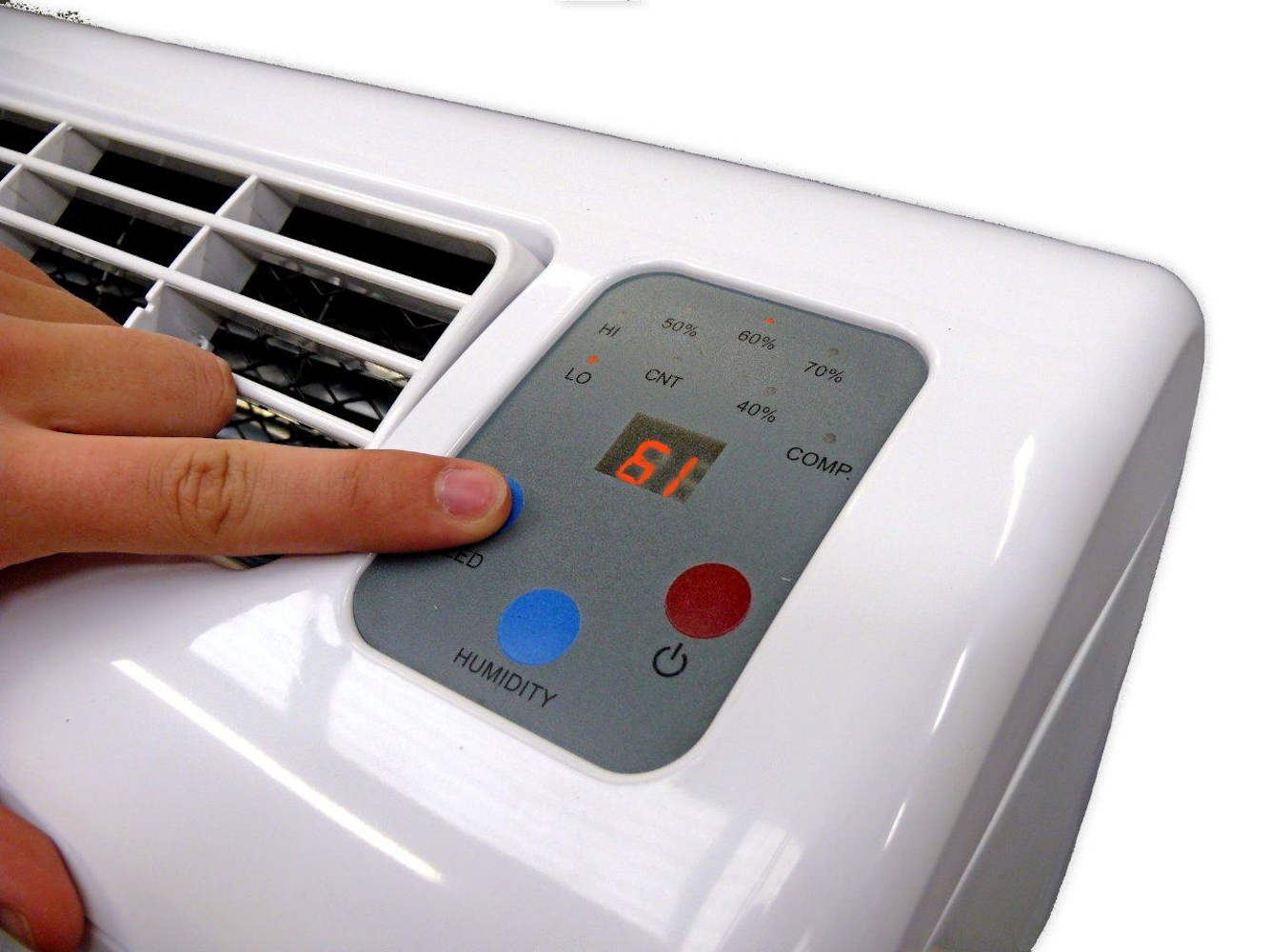 d950 control panel dehumidifiers by Ecor Pro