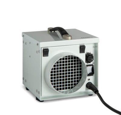 DH800 dehumidifier in white galvanised steel no water container and no drain hose