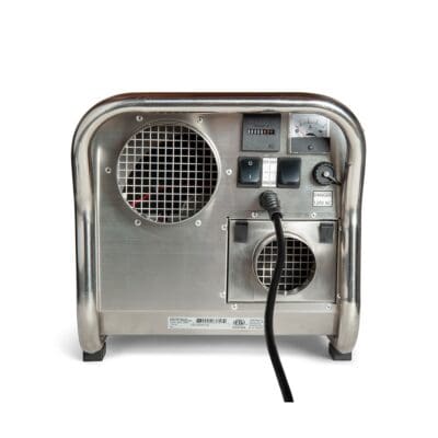 Stainless steel dehumidifier used in refrigerators and as restoration dehumidifiers