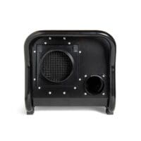 Restoration dehumidifier in yellow with four hole design