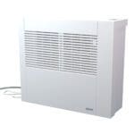 D1100 swimming pool dehumidifier in white protected metal from chlorine attack